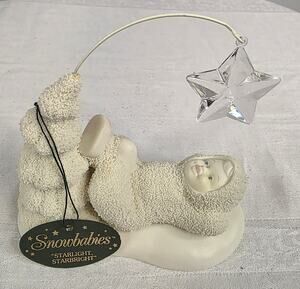 Vtg Dept. 56 Snowbabies "Starlight, Starbright" Figurine NOS NIB